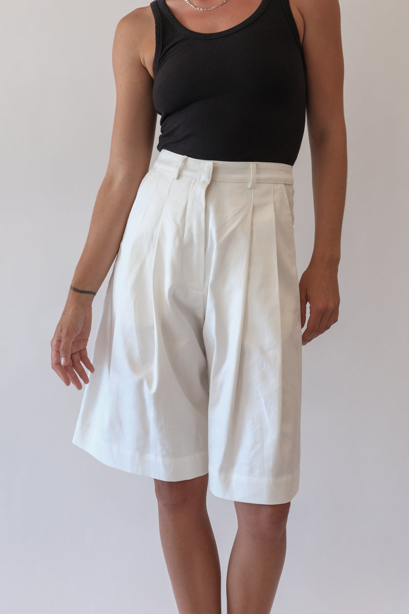 No. 34 Shorts - White
