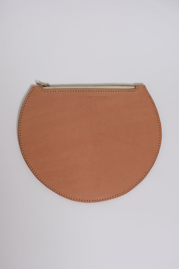 Circle Zip Pouch - Natural (2)