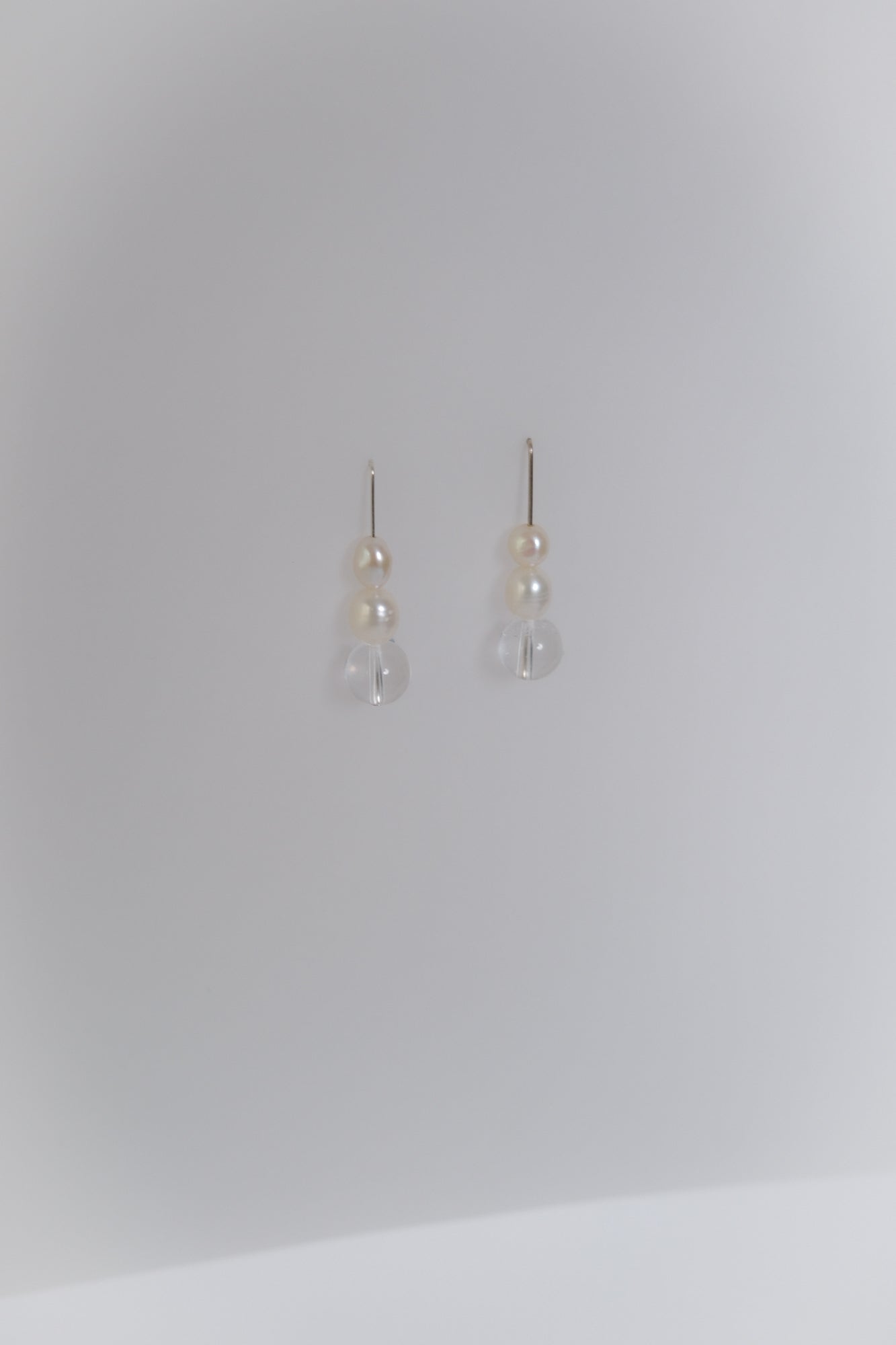 031 Earrings - Quartz