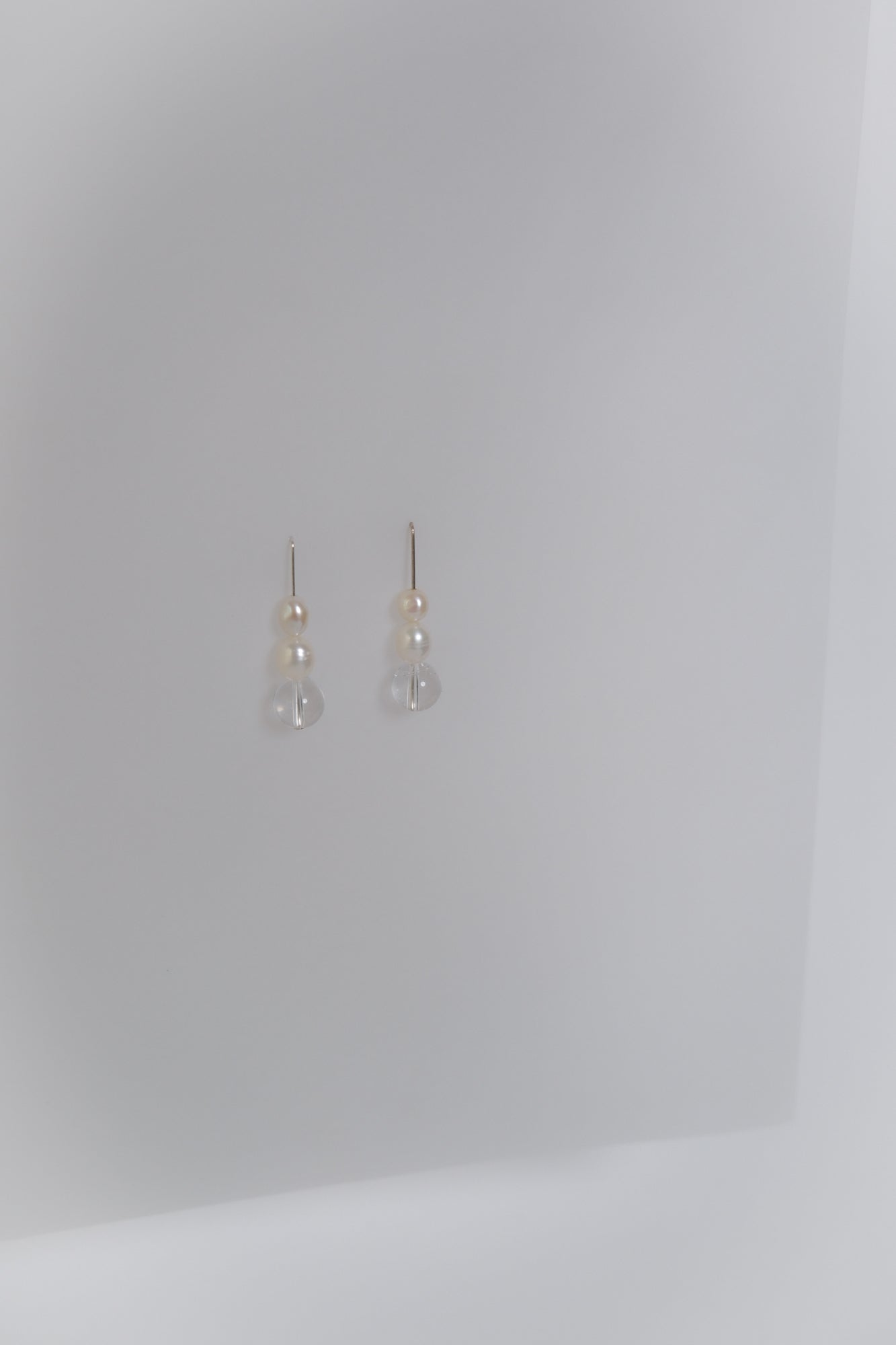 031 Earrings - Quartz