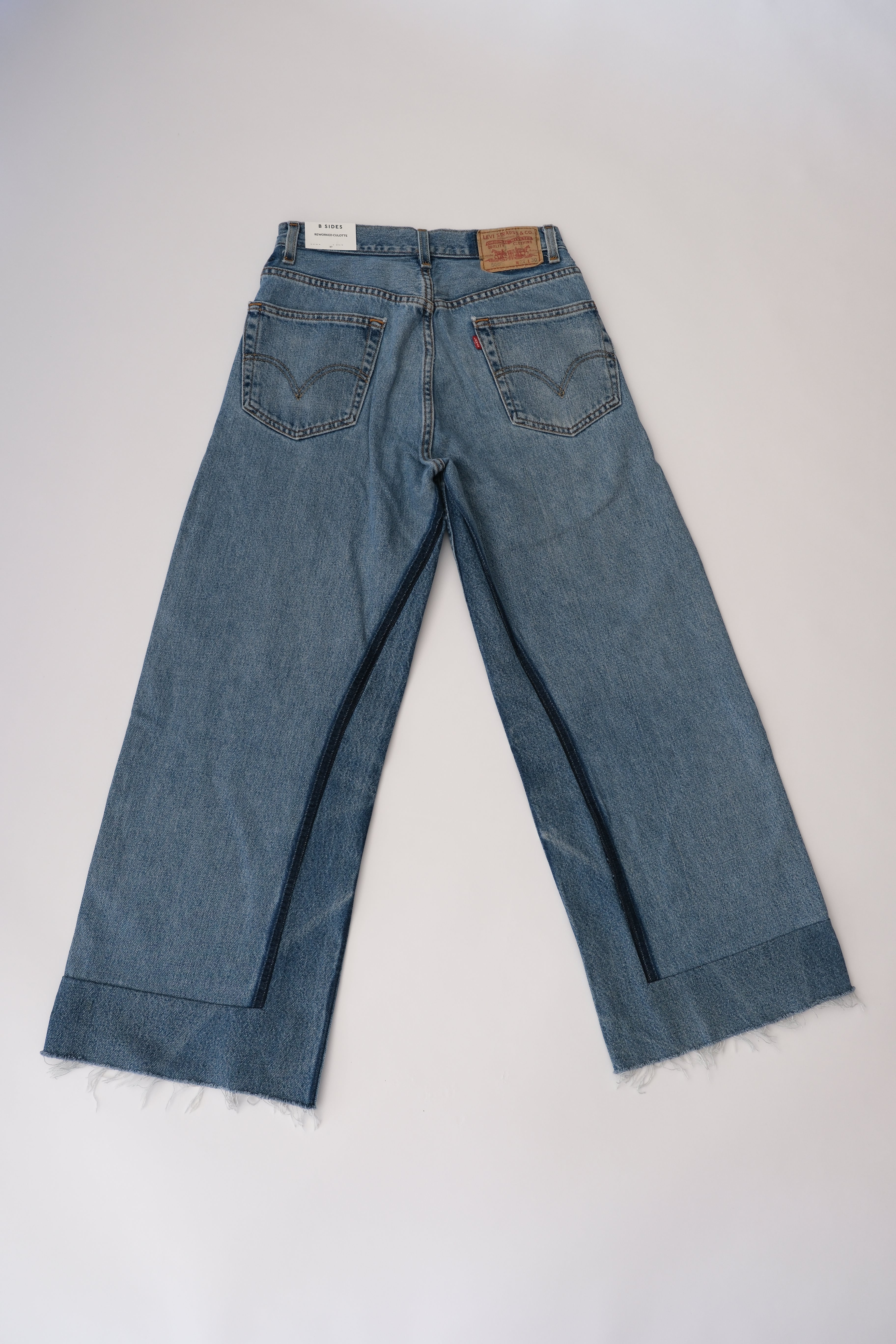 REWORKED CULOTTE VINTAGE INDIGO 27