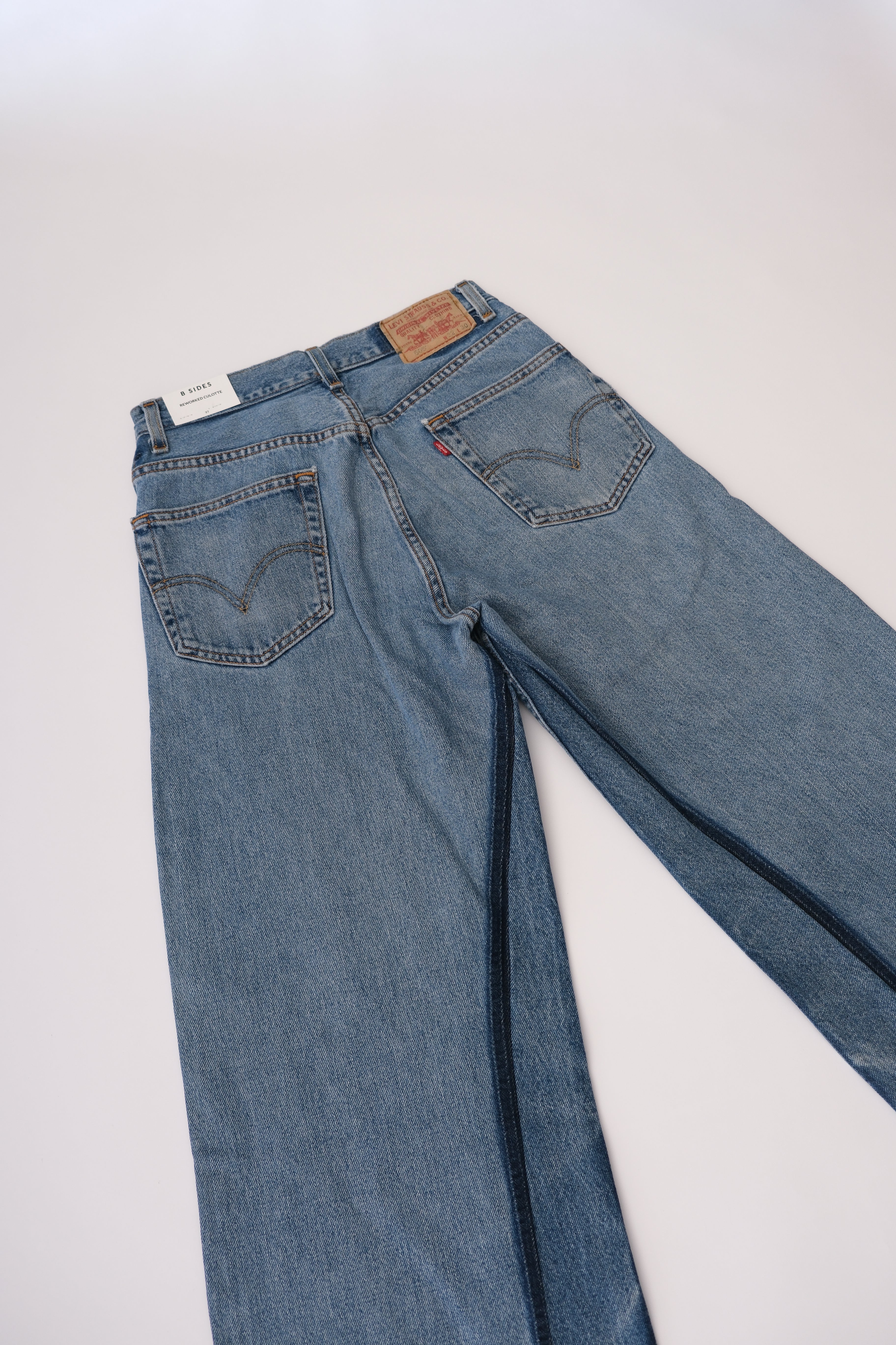 REWORKED CULOTTE VINTAGE INDIGO 27