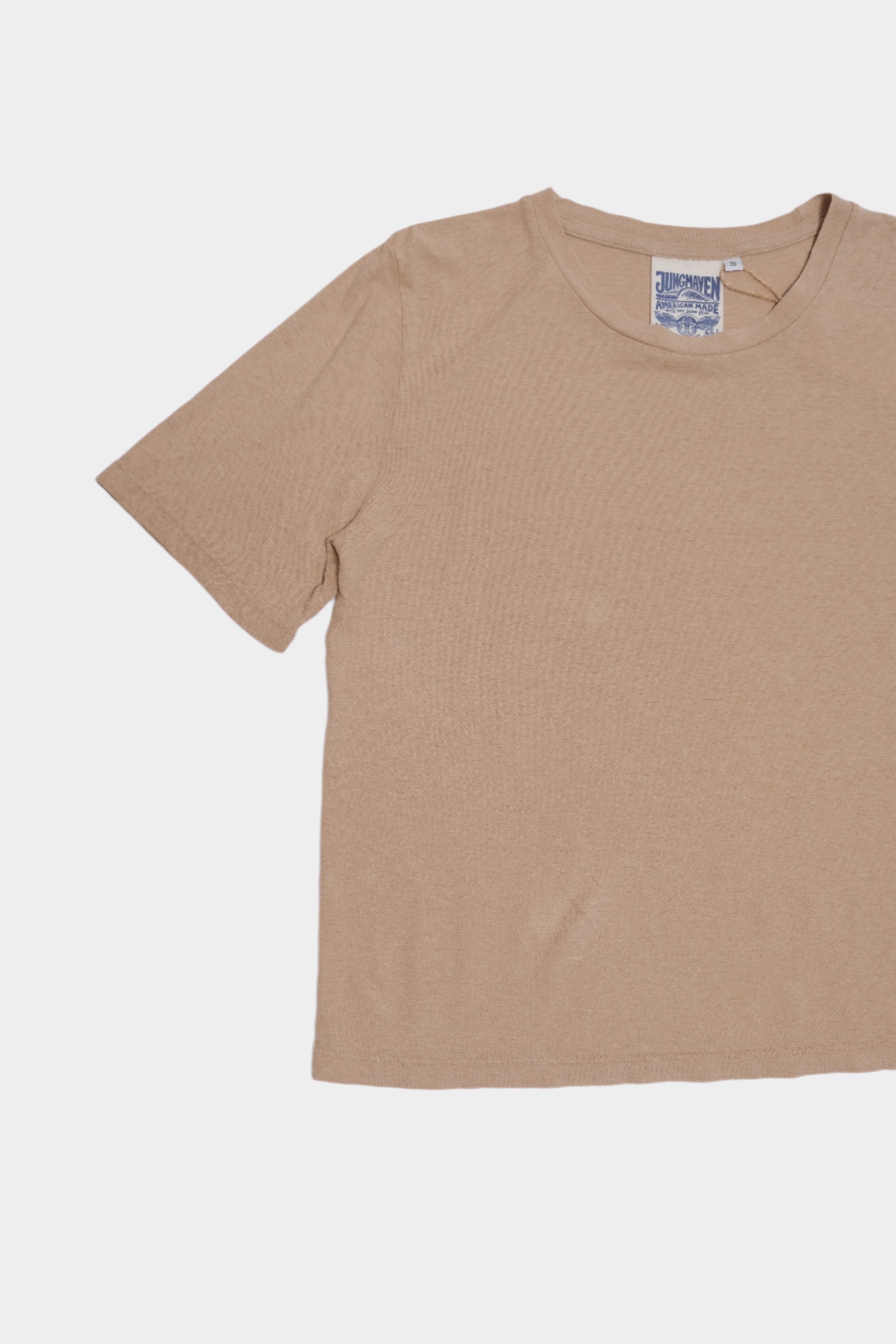 Silverlake Cropped tee - Oatmilk