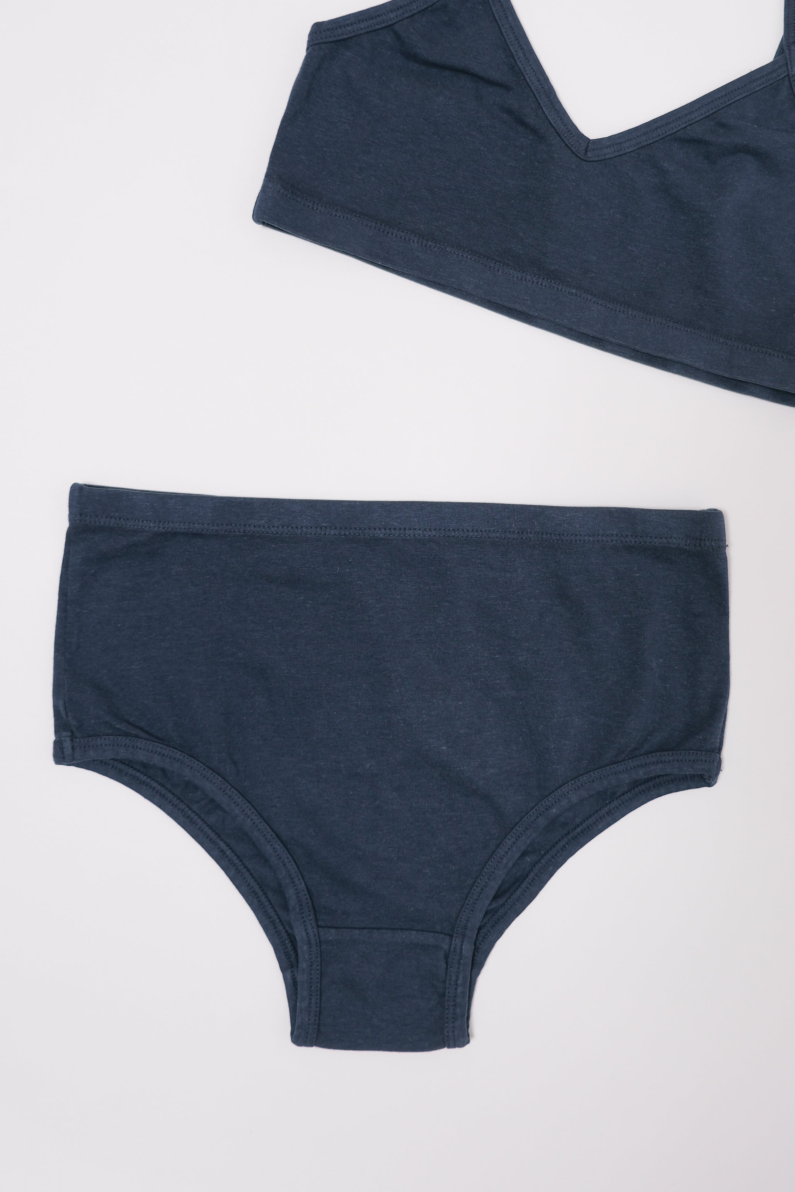 High Waist Brief - Navy