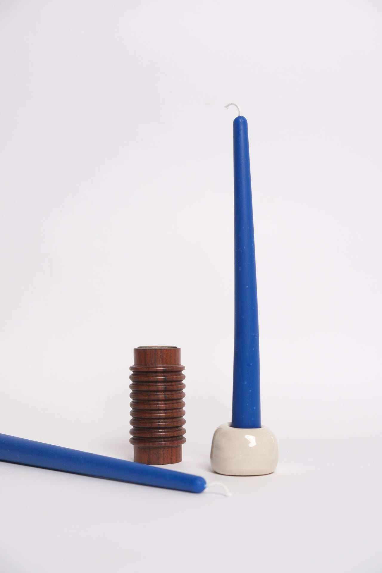 Dinner Taper  - Cobalt