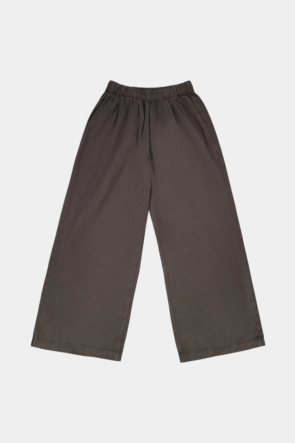 Brown pants on a white background