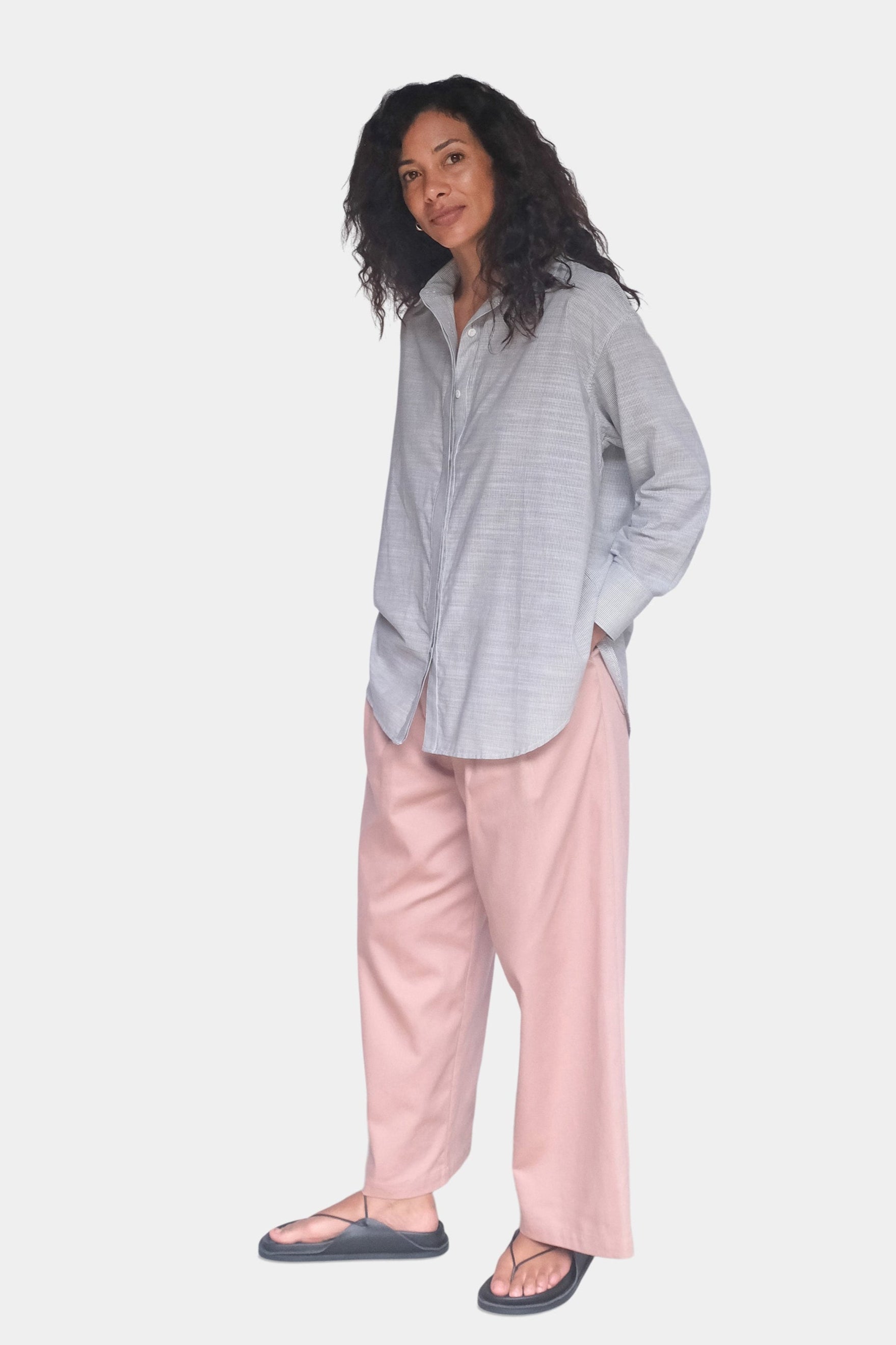 No 53 Trousers dusty pink