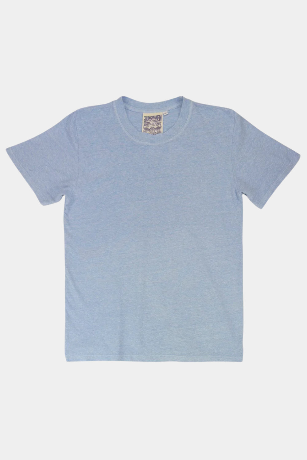 Jung tee heathered - coastal blue