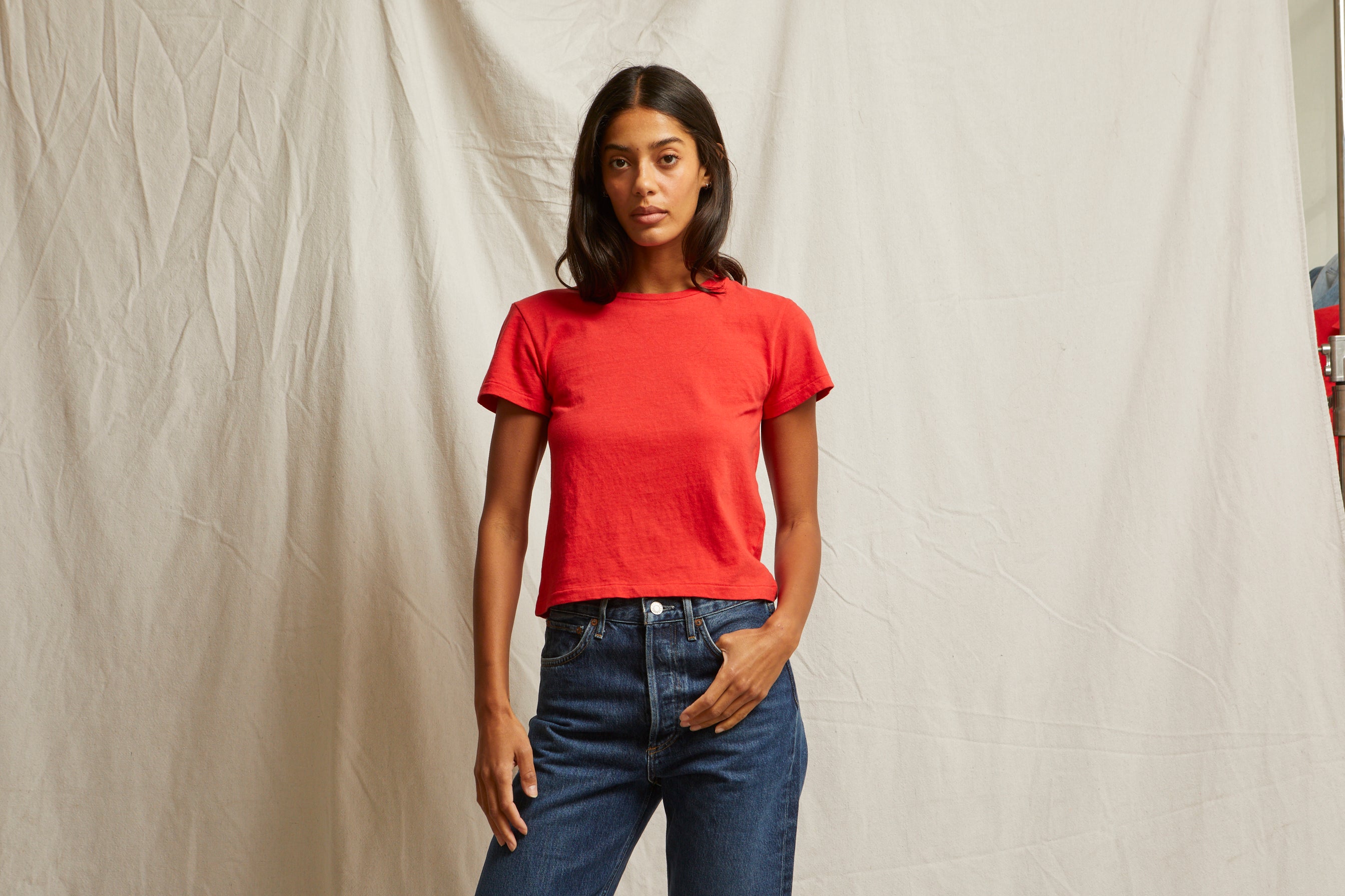Lisa Tee - Poppy Red