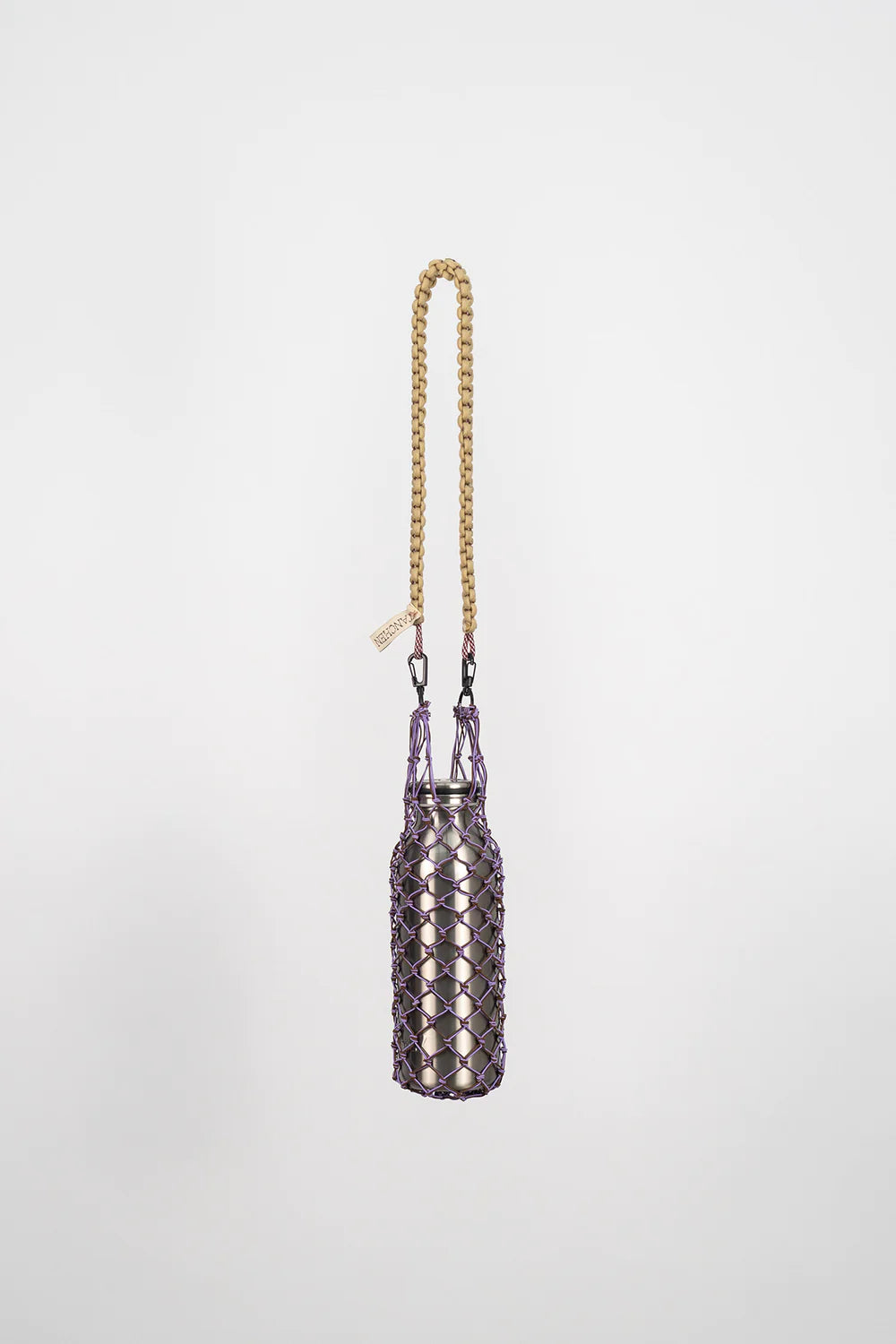 0/0 SLING SHOULDER BAG LILAC + BROWN