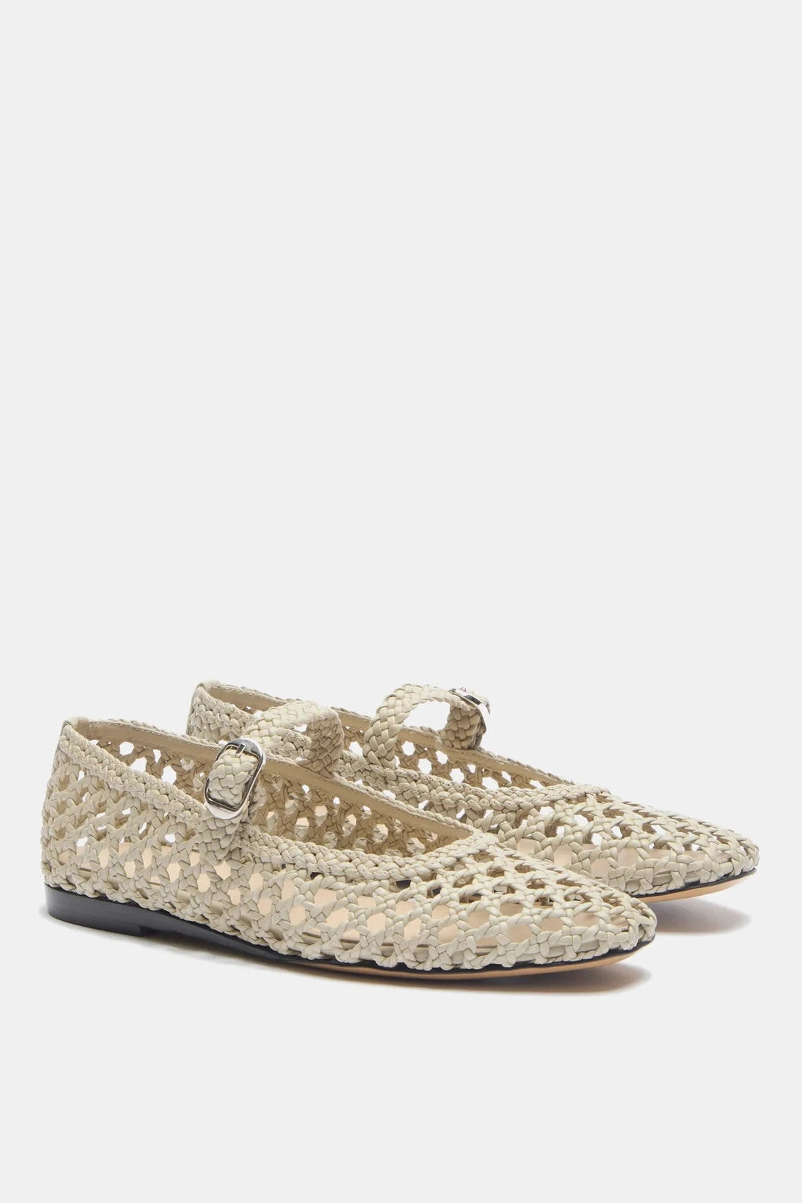 Woven Mary Jane - Ecru