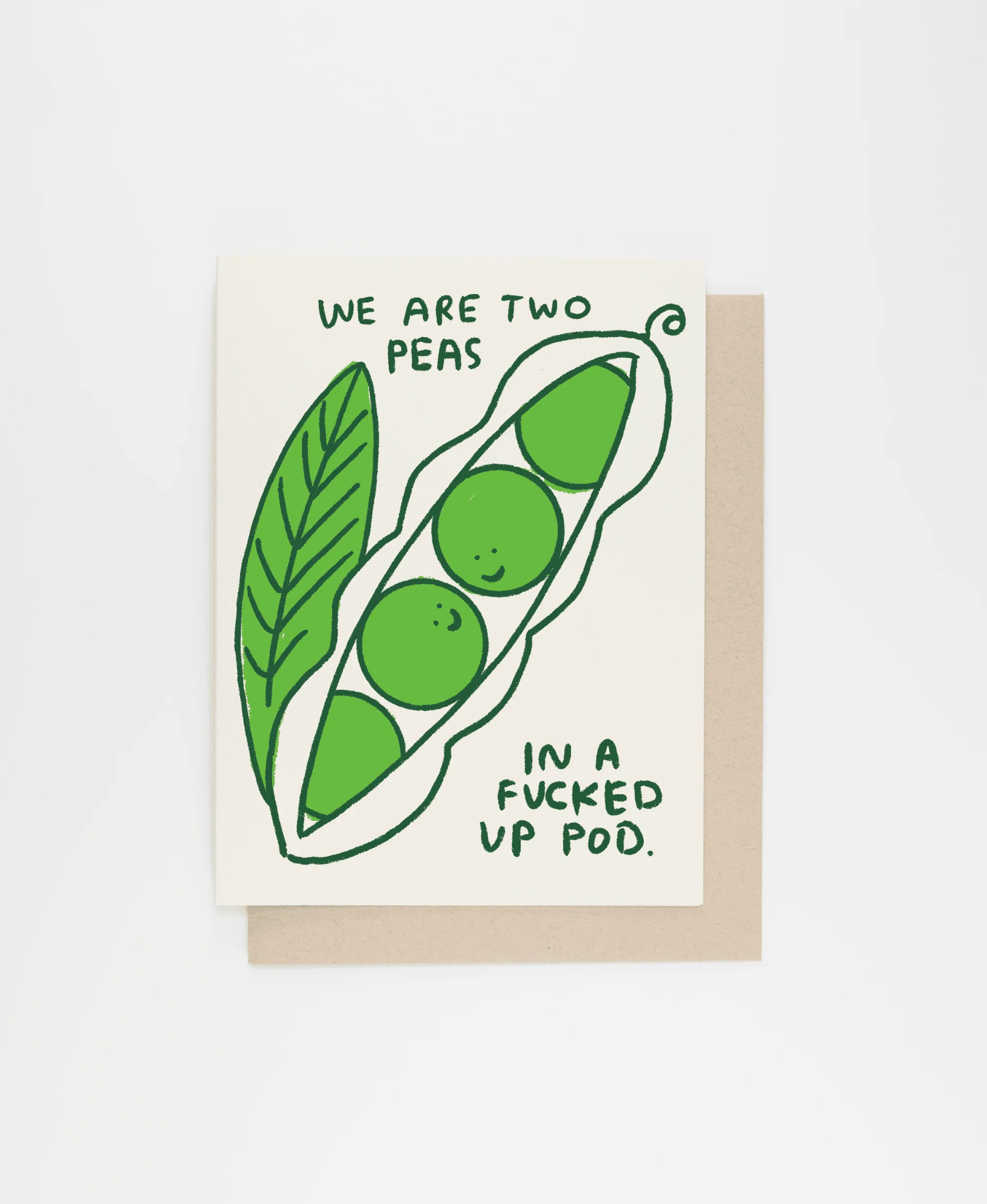 Two peas card