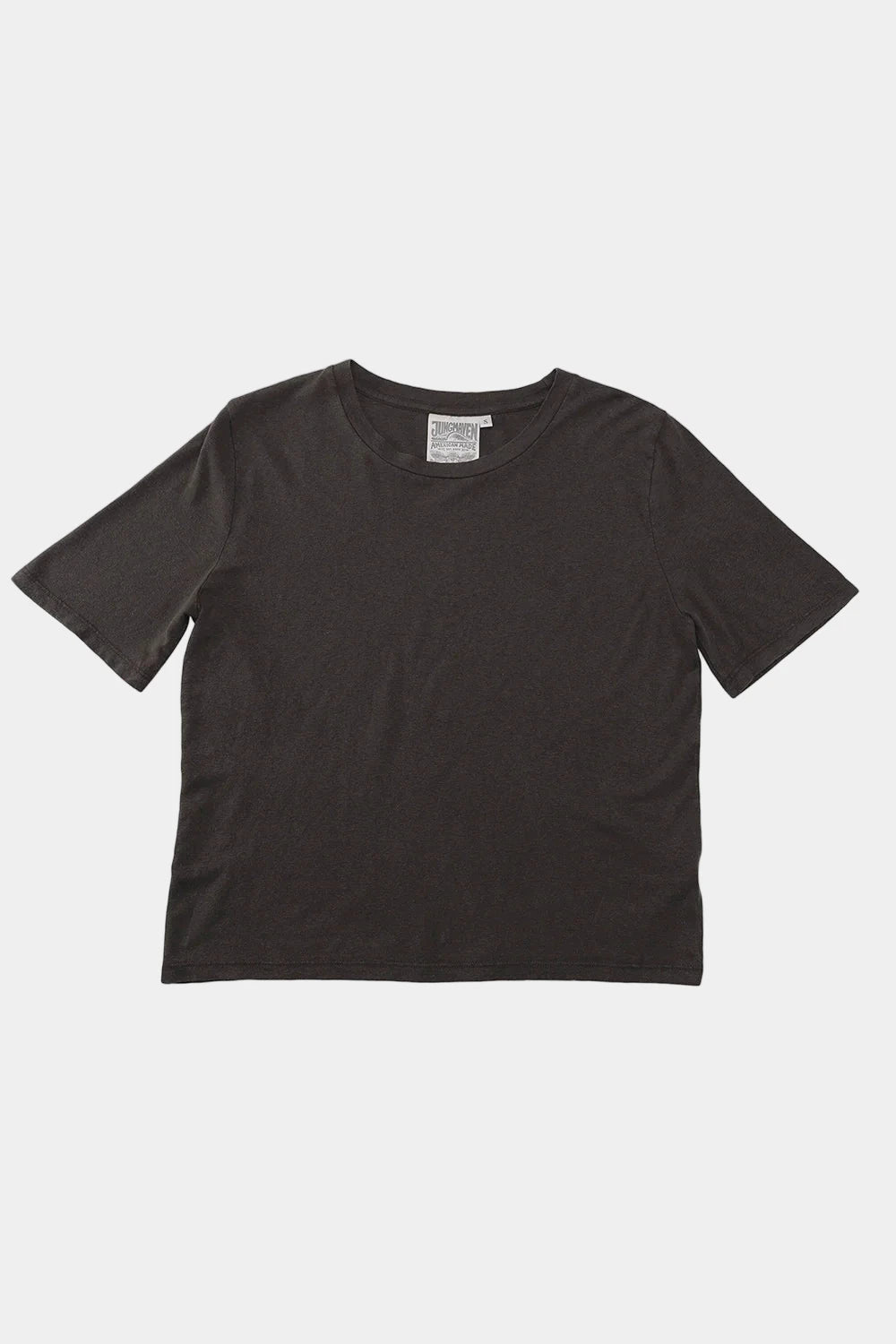 Brown t-shirt on a white background