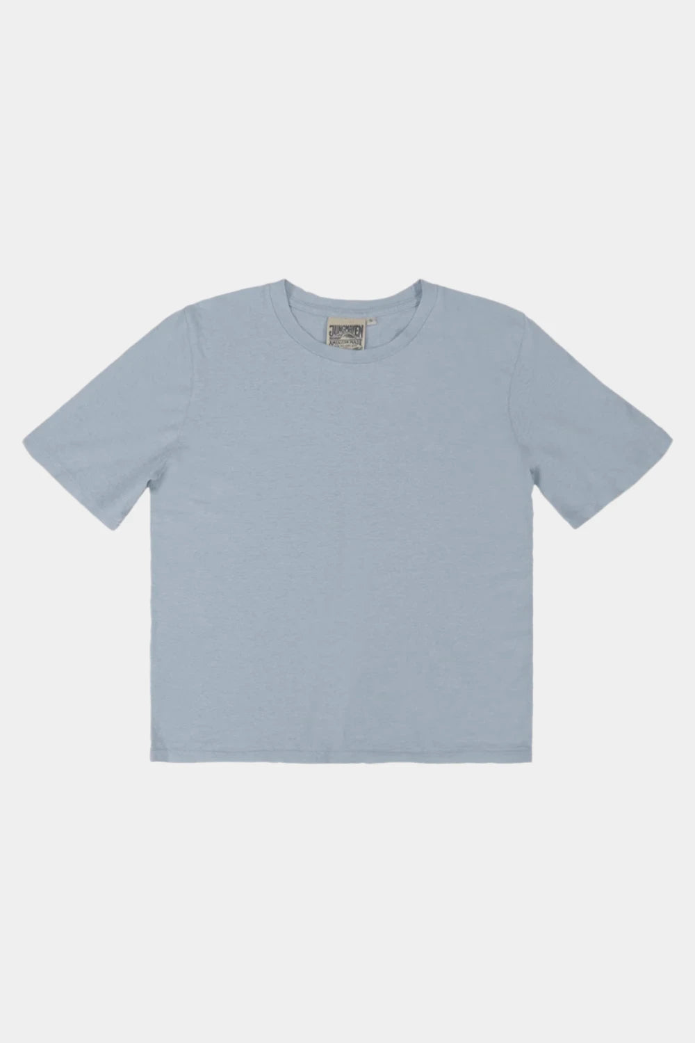 Silverlake Cropped tee - Coastal Blue