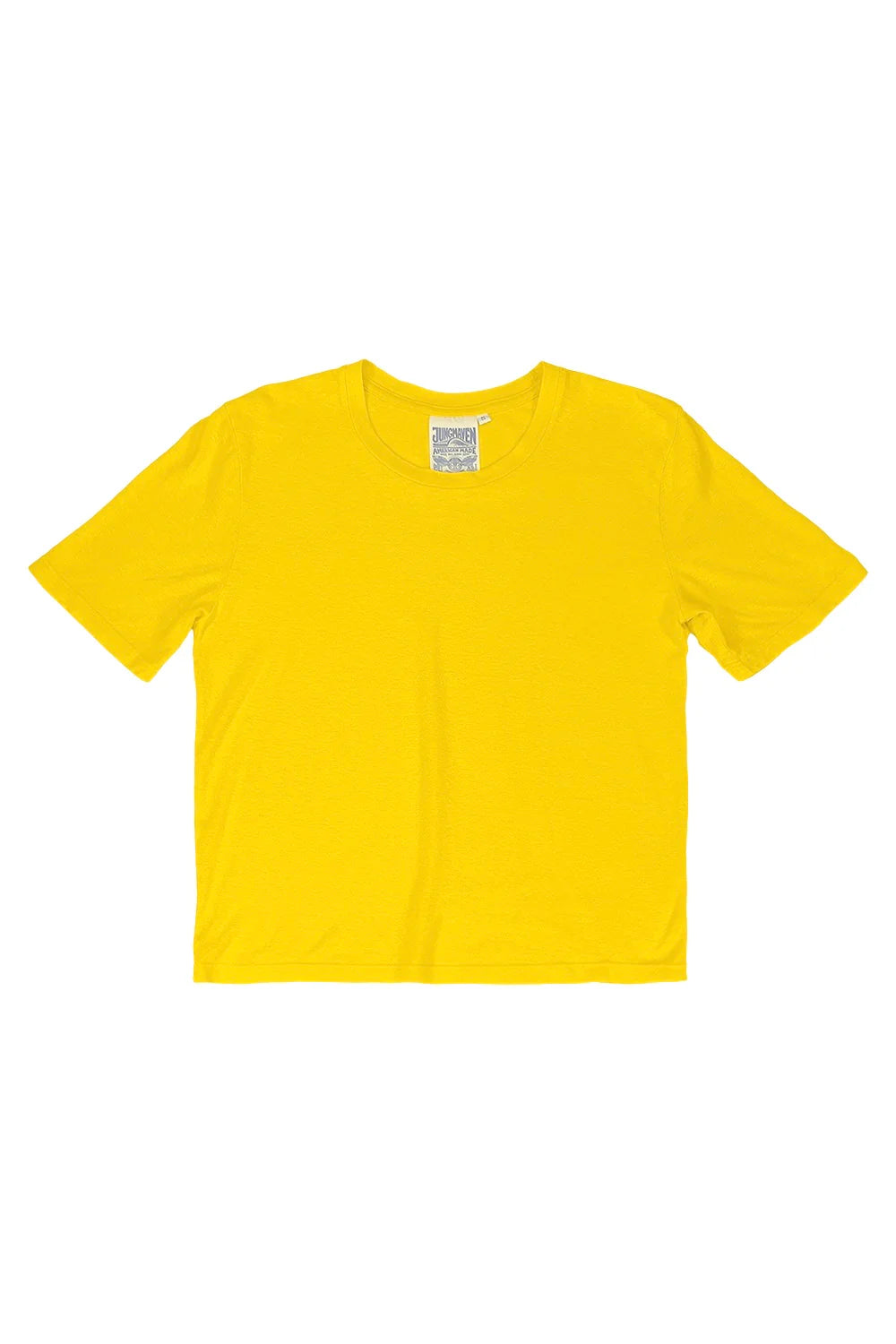 Silverlake cropped tee - Sunshine yellow