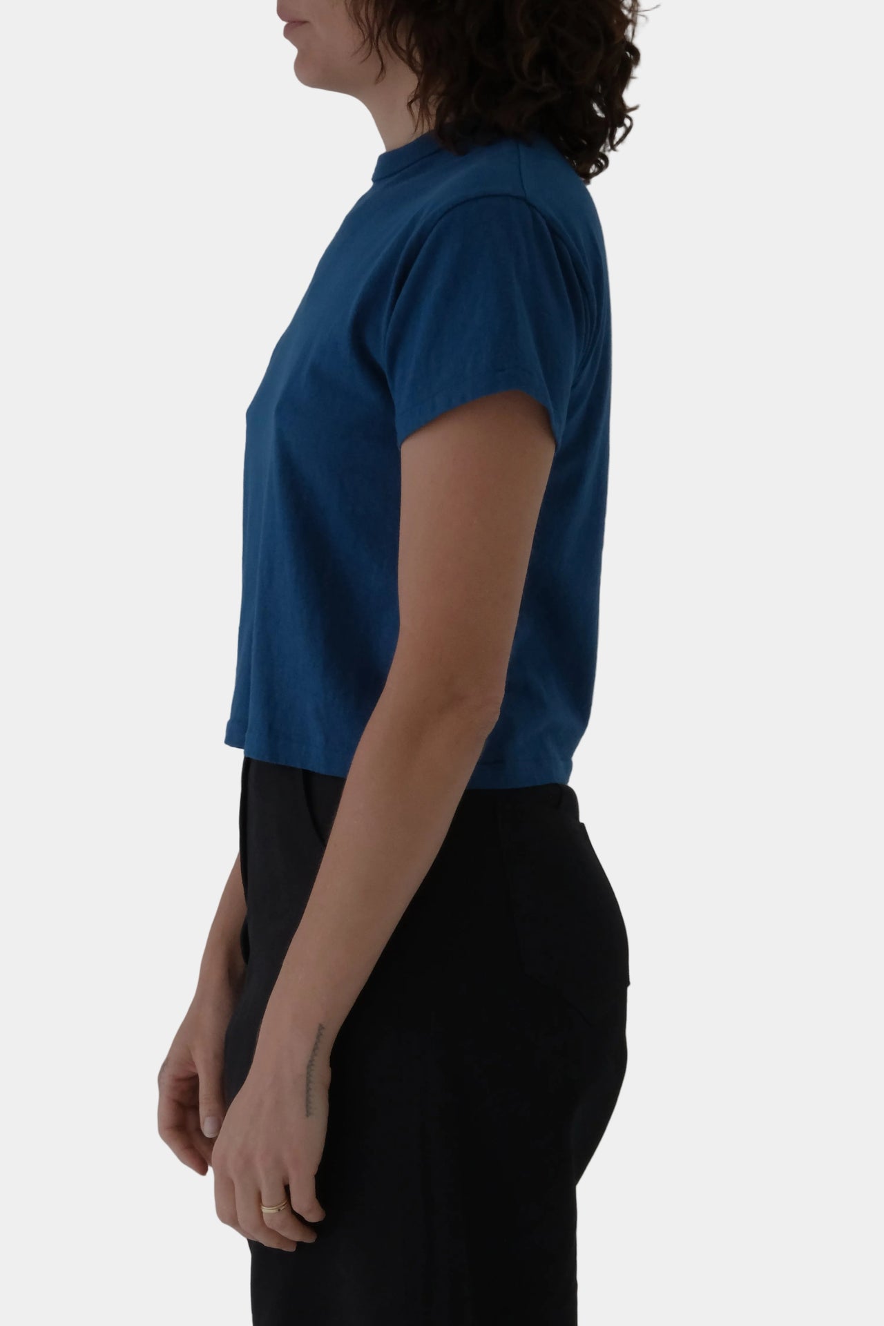 Hi'aka T-shirt - Blue Opal