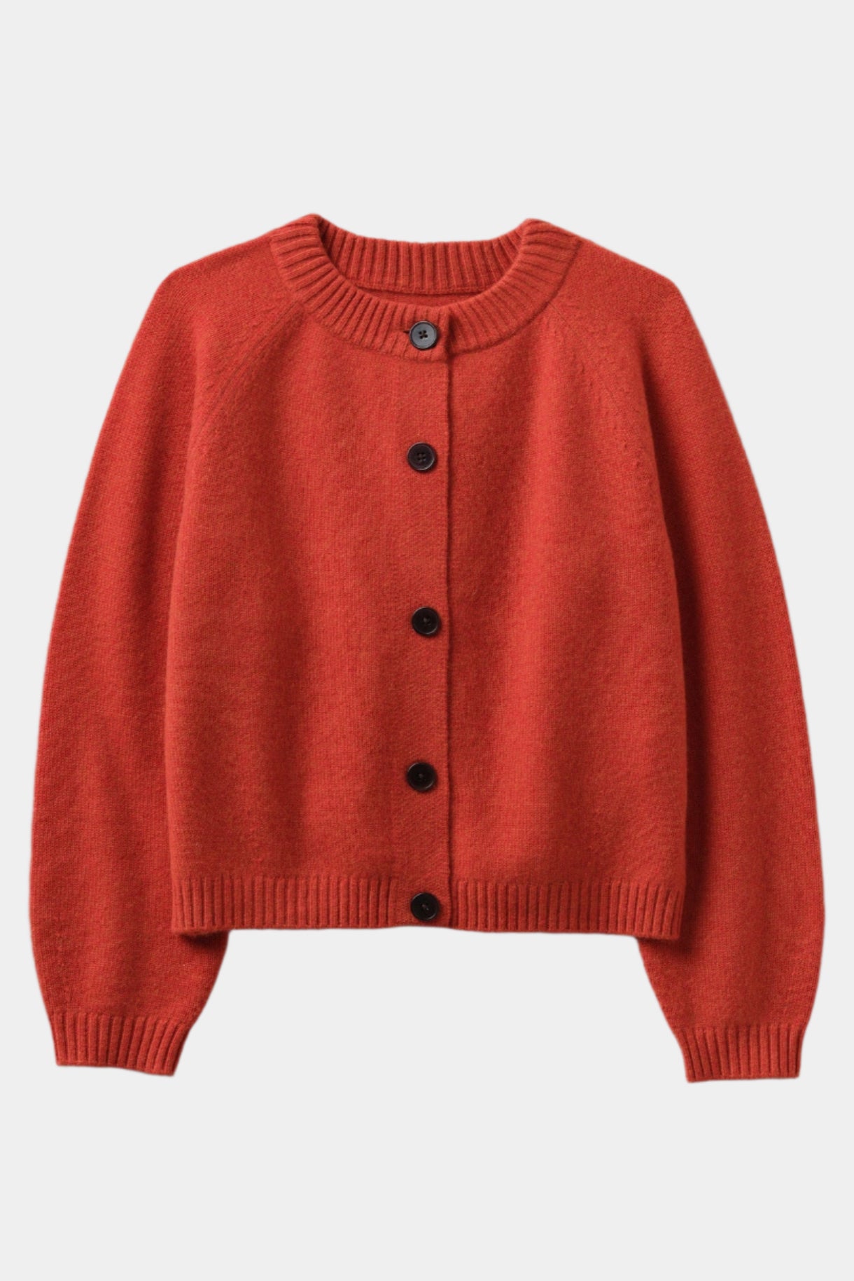 Eden Wool Cashmere Raglan Cardigan