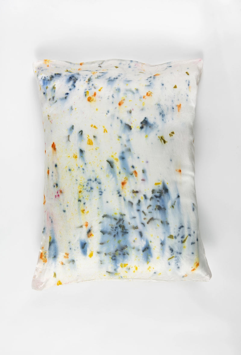 Silk Pillowcase - Abstract White