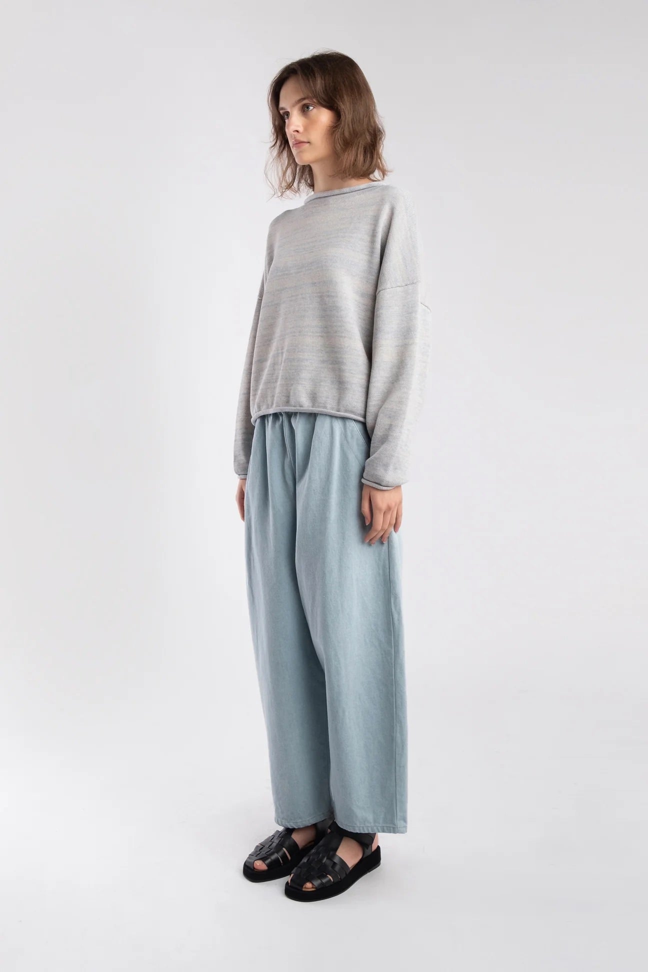 Sky Barrel Pants