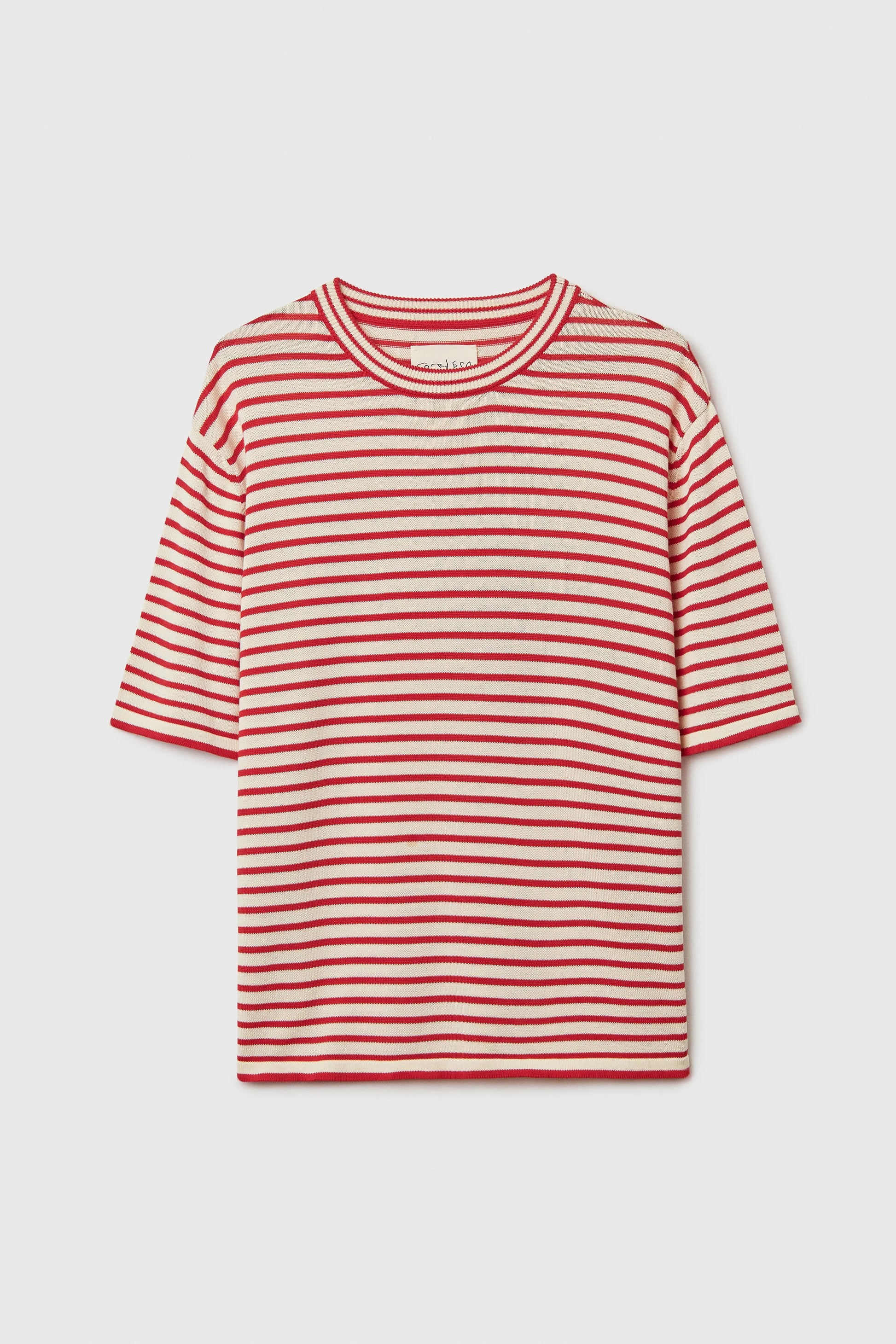 ORGANIC COTTON OVERSIZED STRIPED T-SHIRT