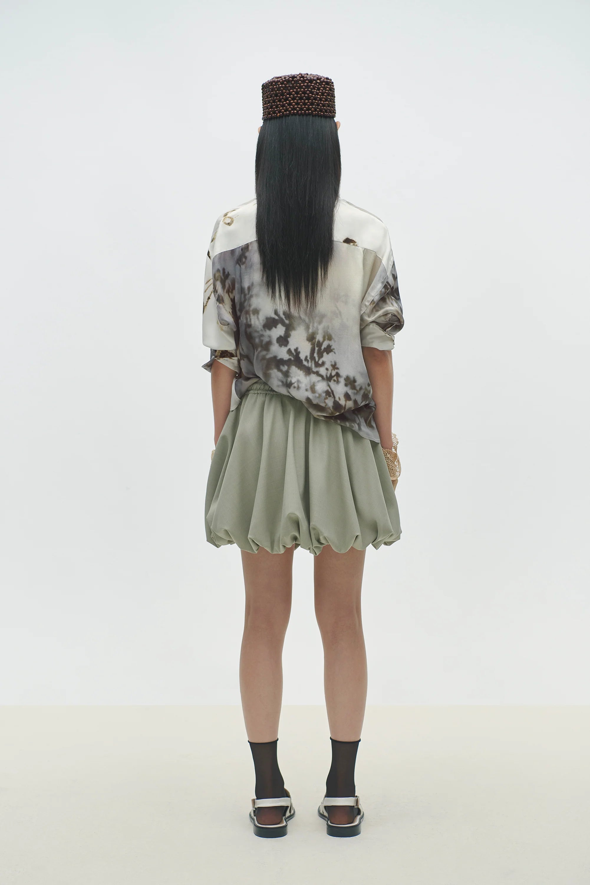 PRINTED CLASSIC SHIRT BICOLOR