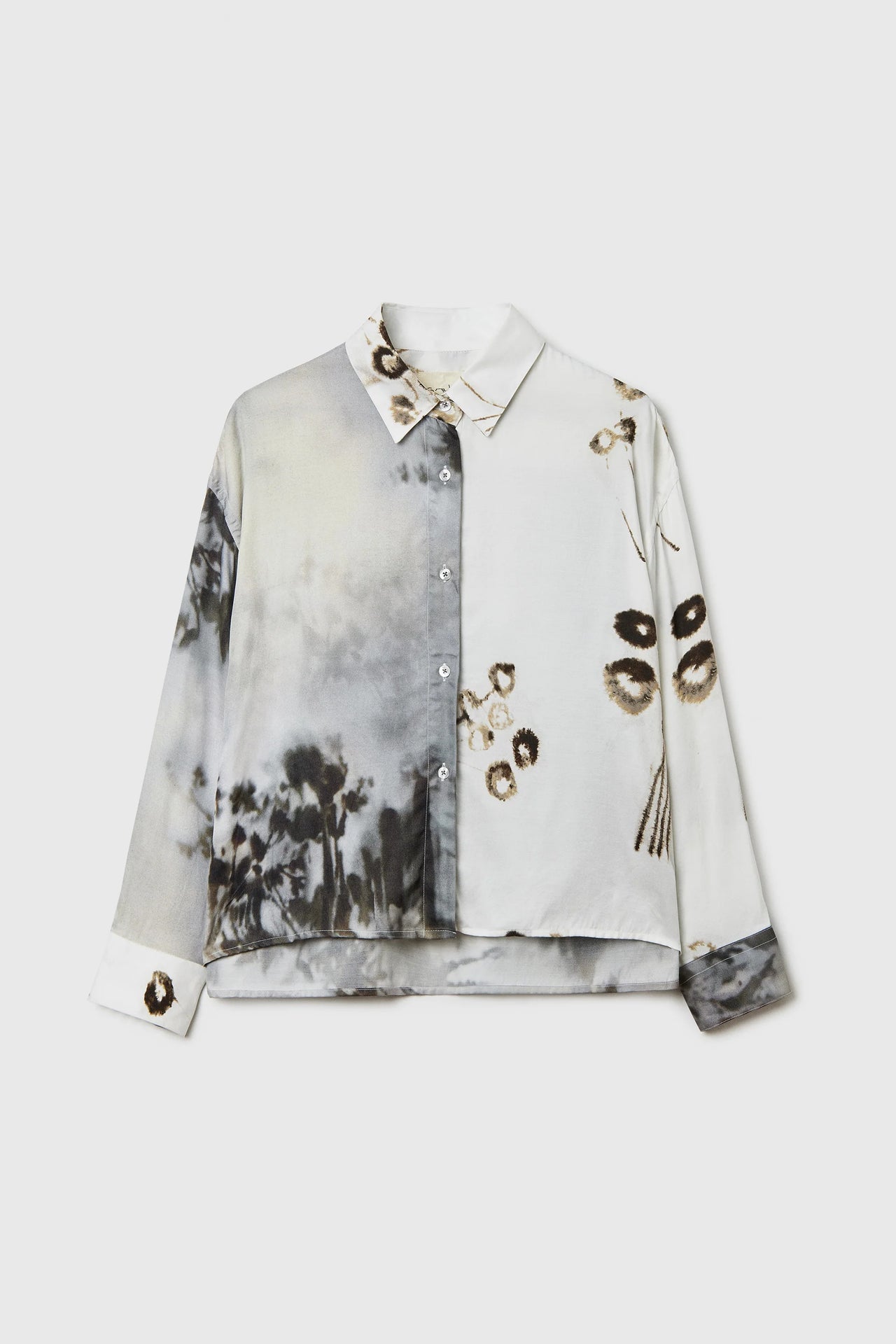 PRINTED CLASSIC SHIRT BICOLOR
