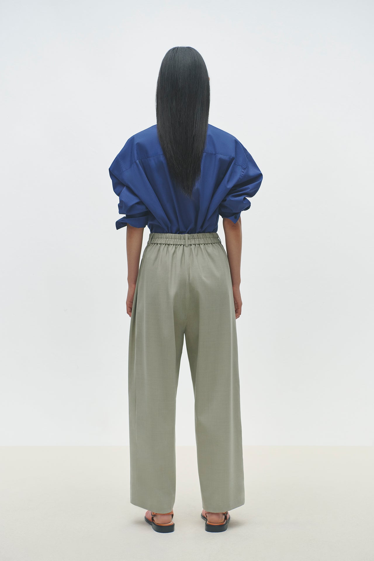 WIDE LEG PANTS SALVIA