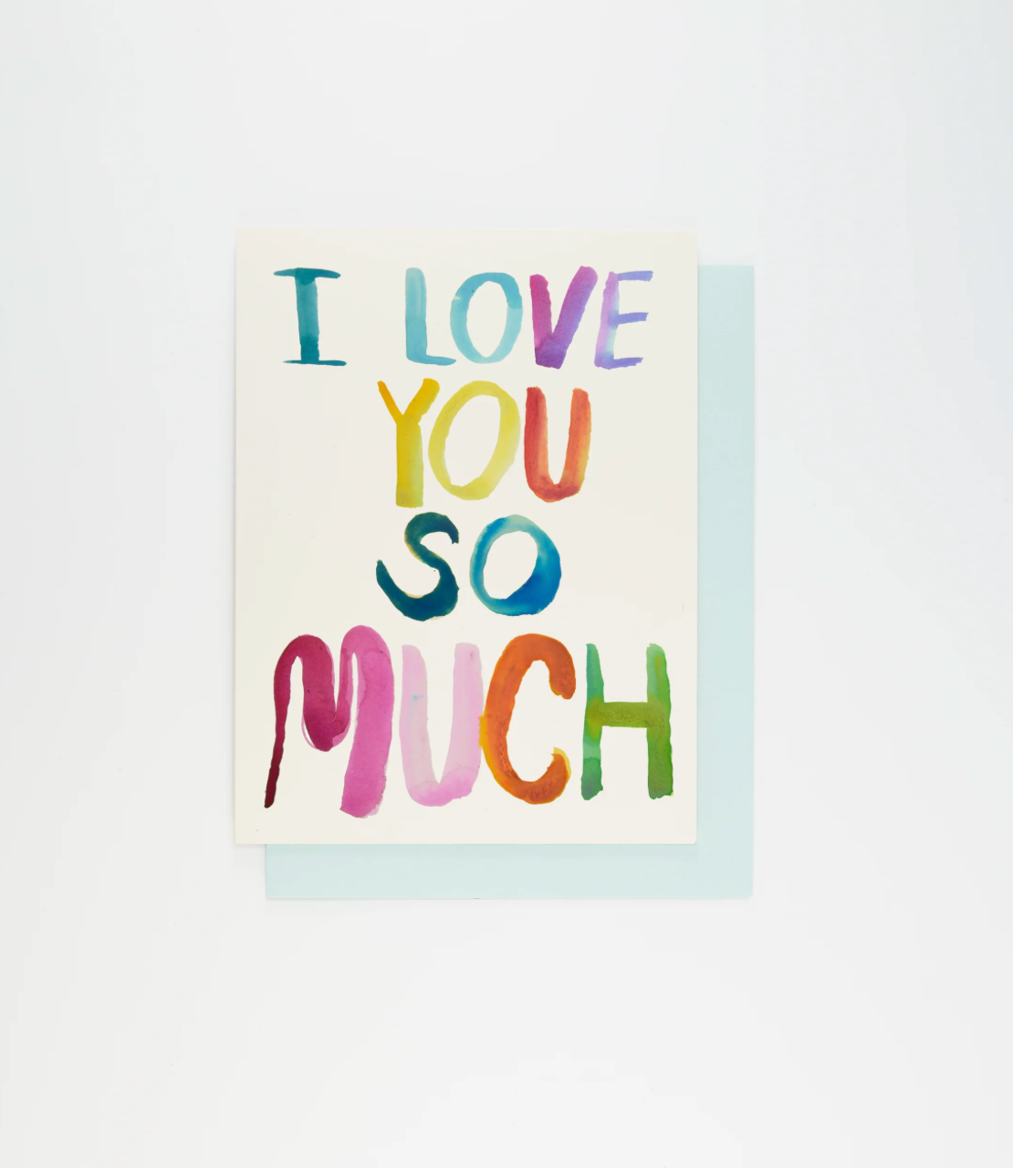 I love you so much card