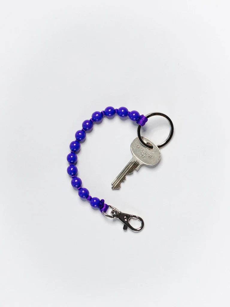 Perlen short keychain - purple