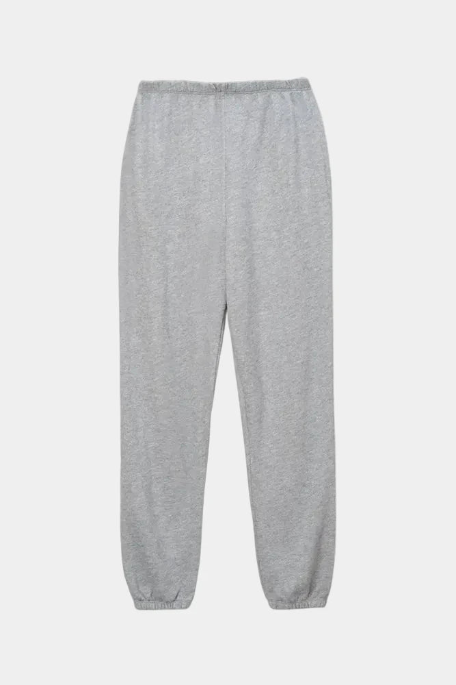 Gray sweatpants on a white background