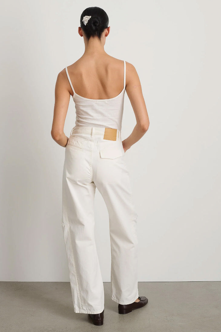 Lange Lasso Chino - Chalk White