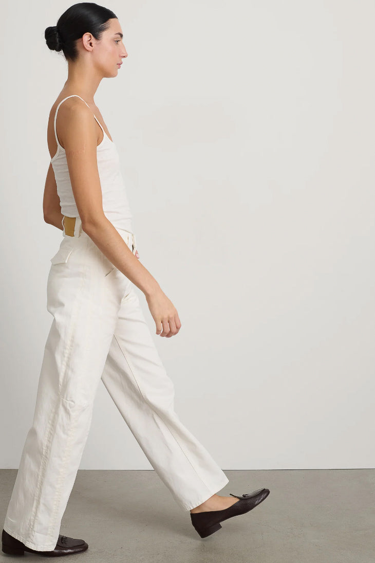 Lange Lasso Chino - Chalk White
