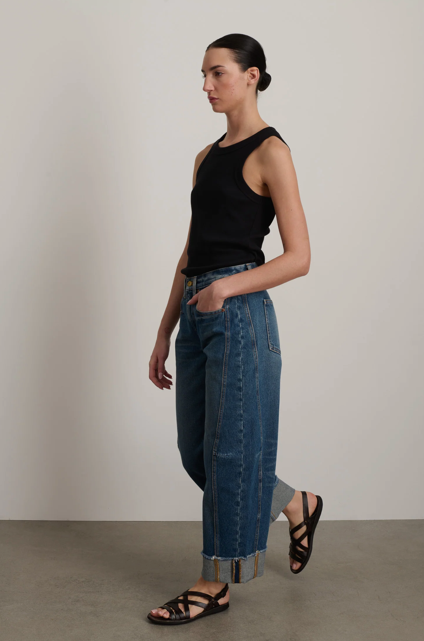 Relaxed Lasso Cuffed - Vista Blue