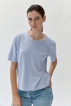 Silverlake cropped tee - Misty Lilac - east coast general