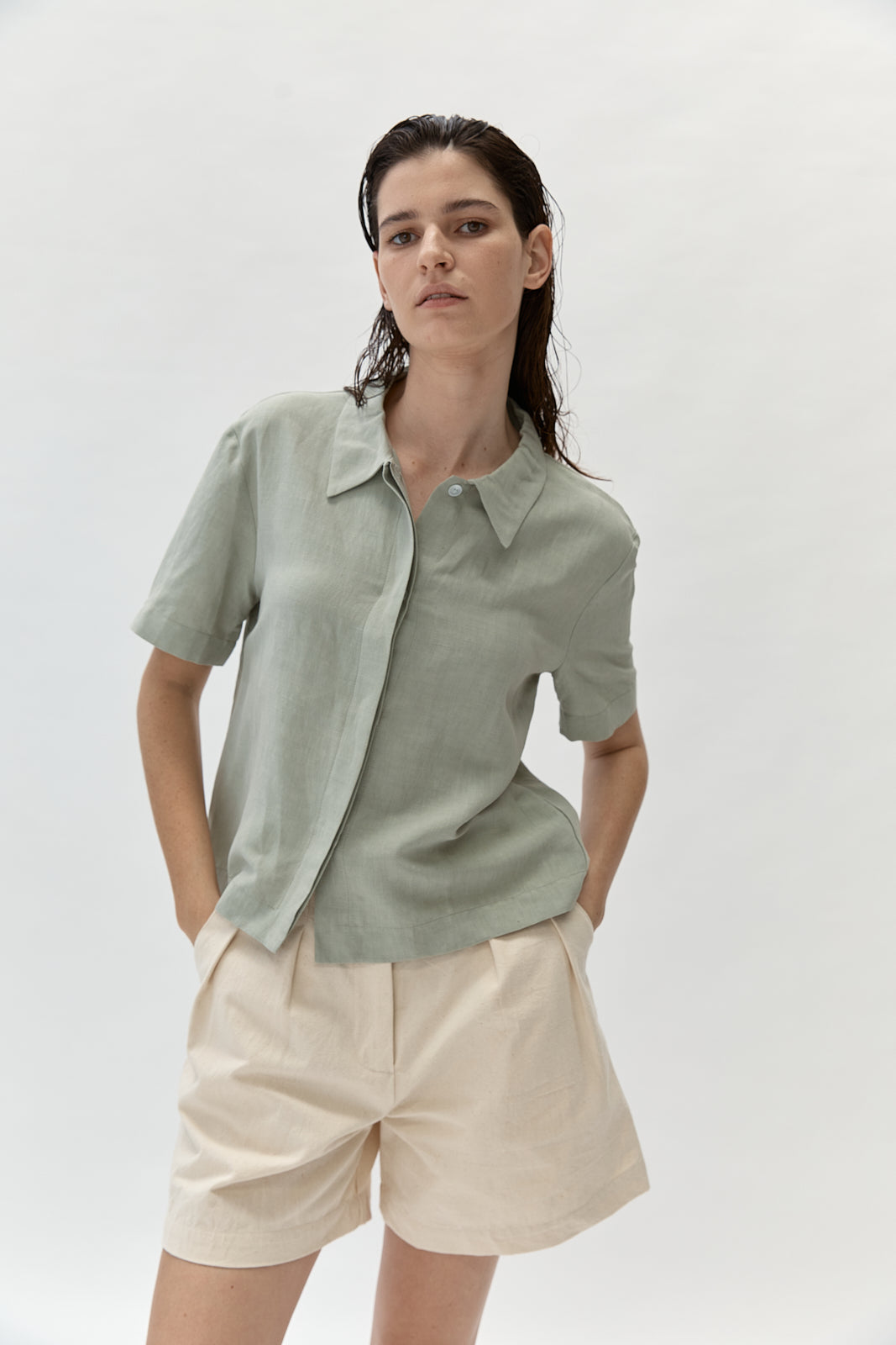 No. 16 Shirt - Aloe - east coast general