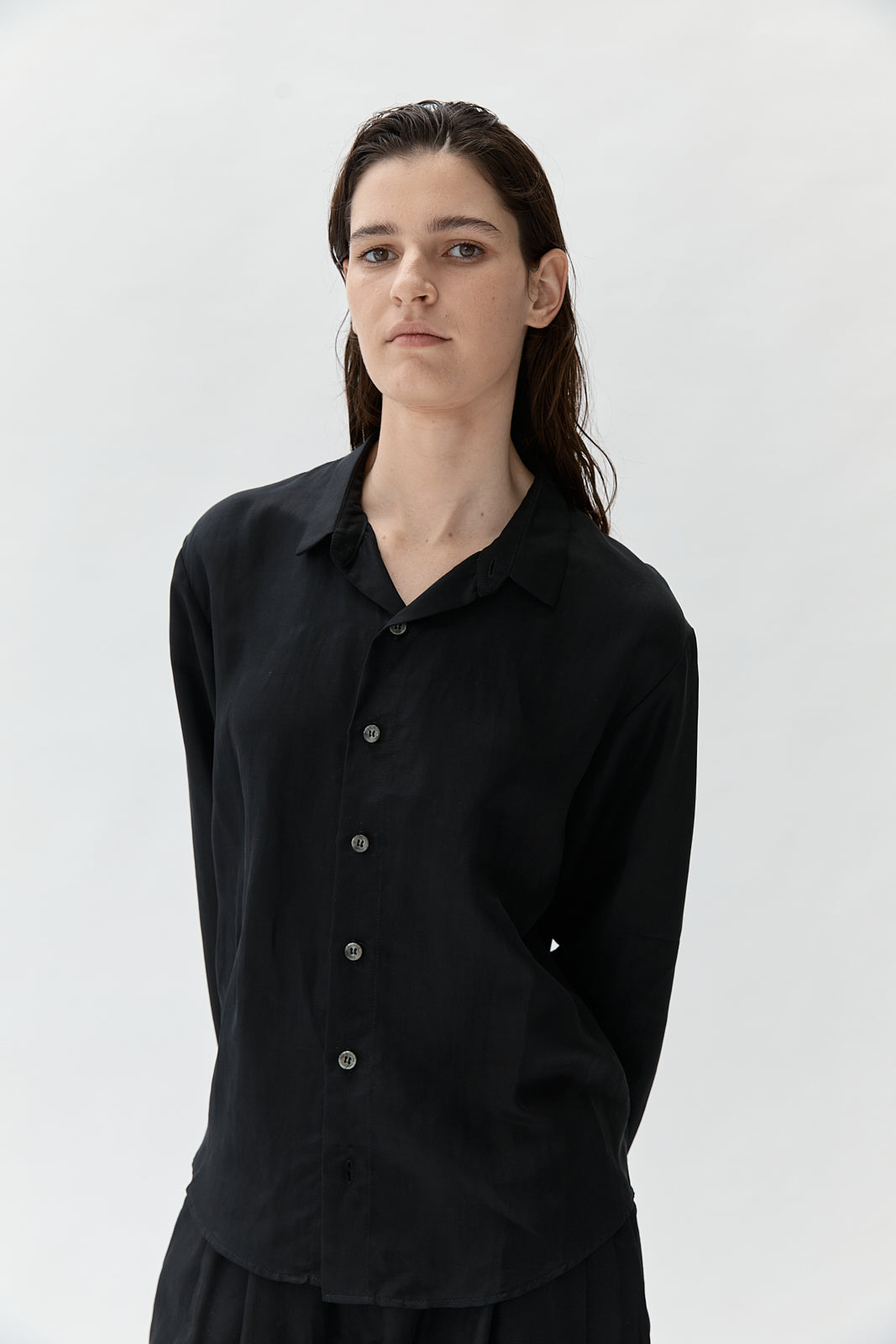 No. 10 Shirt - Black Tencel - east coast general