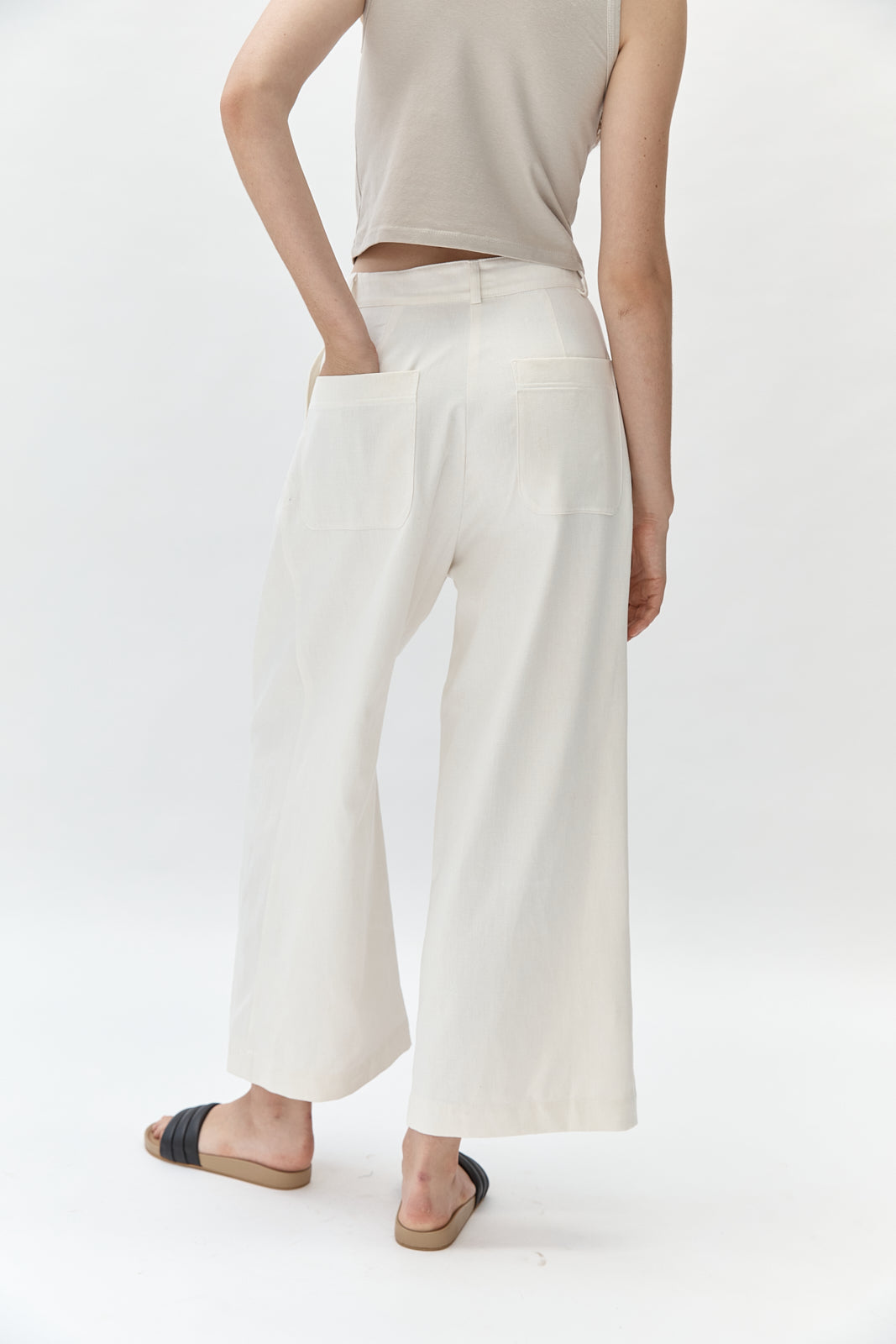 No. 53 Trouser - Natural - east coast general