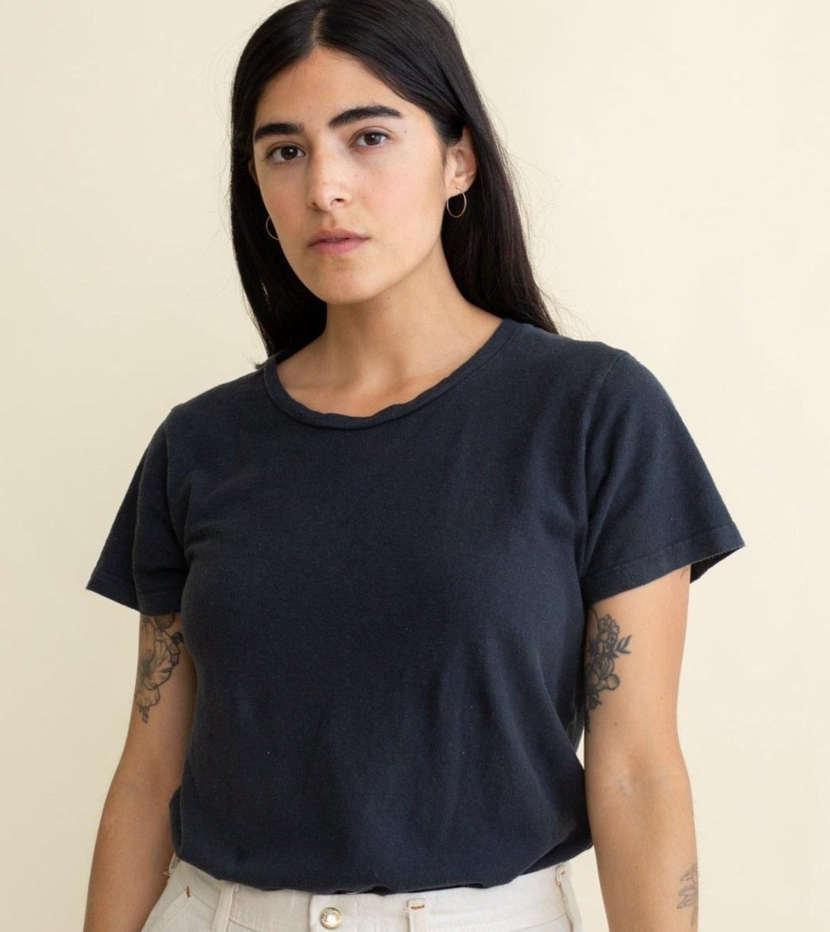 LOREL TEE BLACK - east coast general