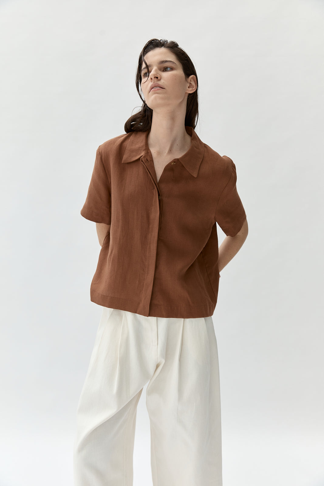 No. 16 Shirt - Cocoa - east coast general