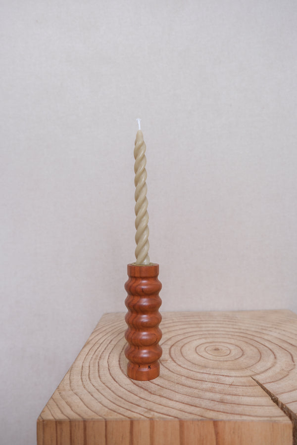 Spiral beeswax candles - Eucalyptus - east coast general
