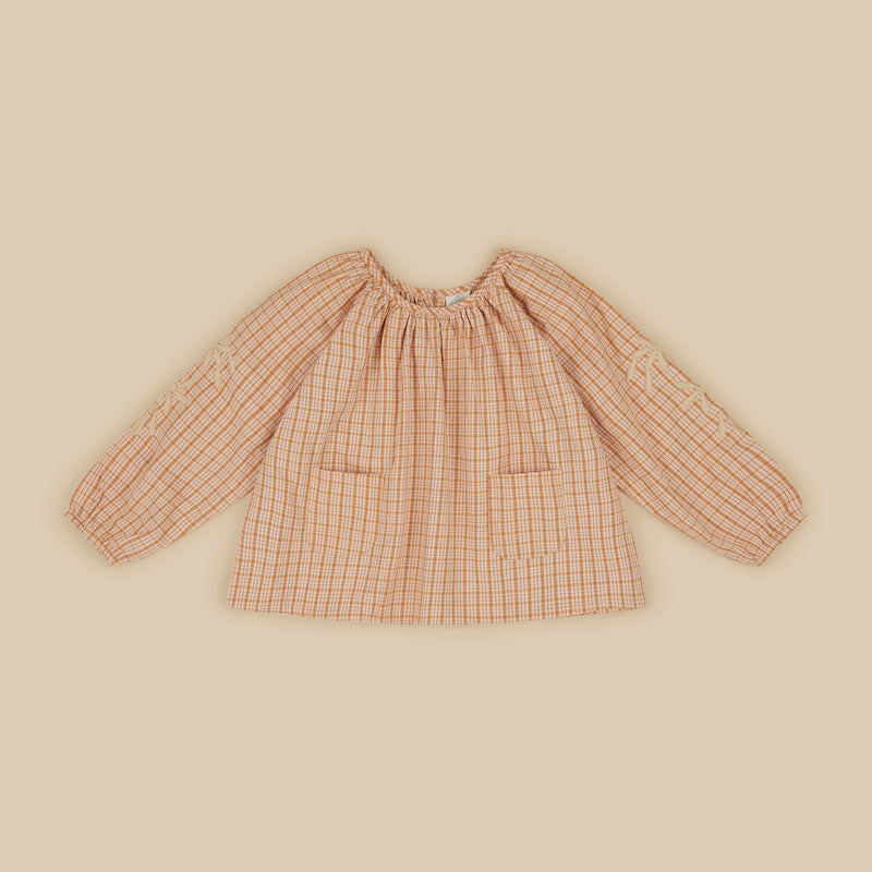Jeanne Top - Forester Check Ribbon - east coast general