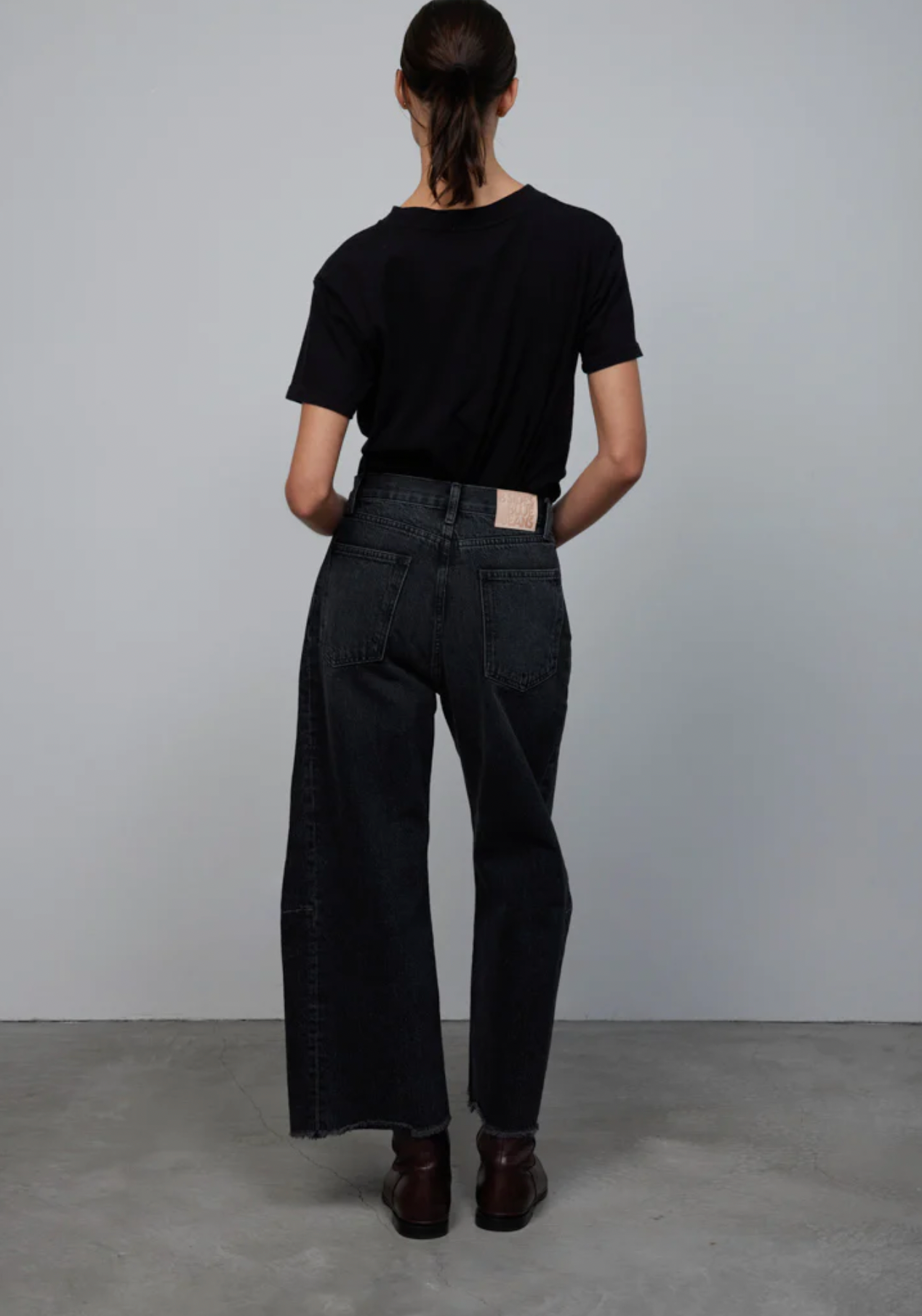 B Sides Lasso Jean Stil Black