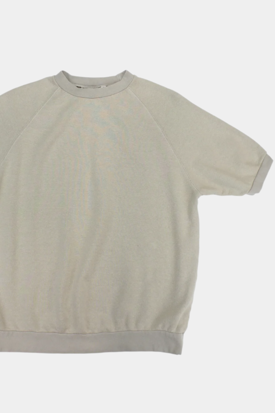 SHORT SLEEVE RAGLAN SWEATSHIRT - Canvas - east coast general