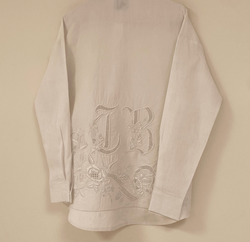Embroidered linen shirt - east coast general